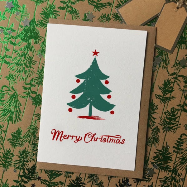 Christmas Tree Christmas Cards Pack
